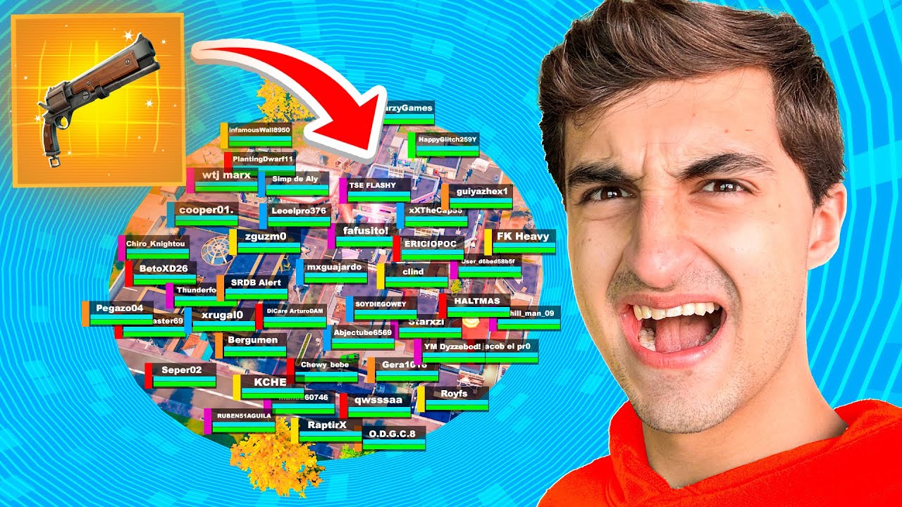 Jugué un TORNEO a SOLO PÍSTOLA DESCOMUNAL!