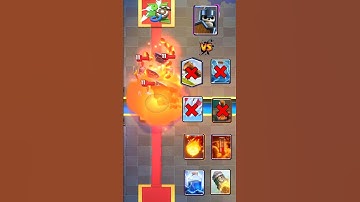 Guards vs All spell card #clashroyale #shorts