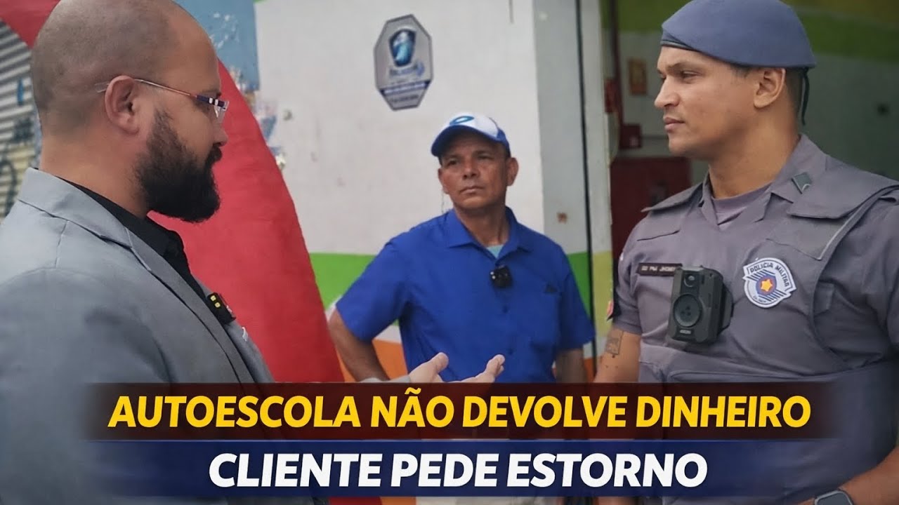 AUTOESCOLA QUER DEVOLVER APENAS R$150 E CASO VIRA DENÚNCIA