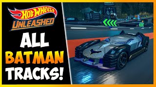 Hot Wheels Unleashed - All Batman Expansion Tracks... (5 New Tracks)