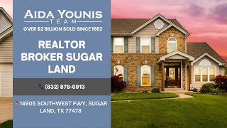 Aida Younis Team Realtor Broker Sugar Land 832 878-0913