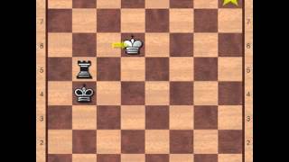 Endgame Lesson: Mate with Rook and King vs. King, Simplification, Triangulation