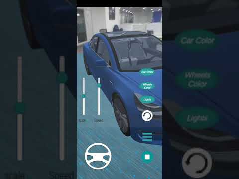 Car configuration Demo on Android using Google AR Toolkit