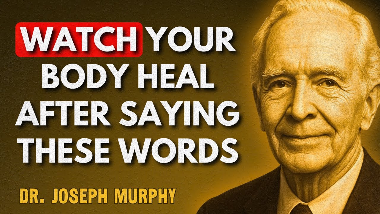 If Your Body Hurts, Say This Powerful Affirmation and Watch Your Body Heal | Dr. Joseph Murphy