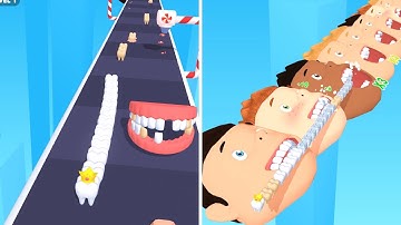 Smile Rush 👄🦷👅 MAX LEVELS!!! All Levels Gameplay Walkthrough Android, iOS NEW UPDATE!!!