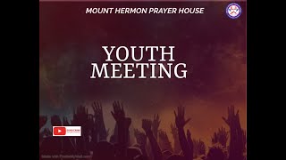 Live || Youth meeting || 14th Jan 2024 || Mount Hermon Prayer House, Shyamnagar.