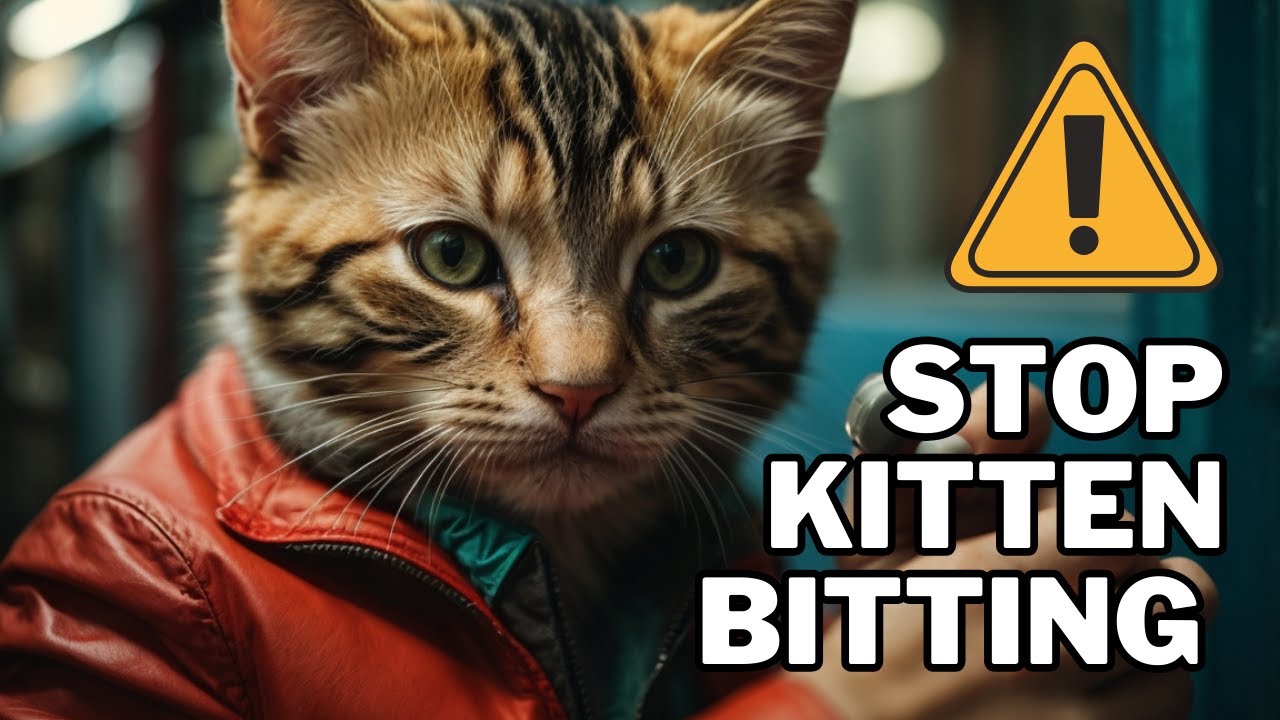 Stop Kitten Biting Fast! Learn How to Tame Your Kitten Friend / Cat