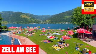 Zell am See Austria 🇦🇹 4K HDR Virtual walking tour