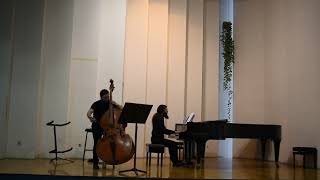 K. Dillmann - Sonata For Contrabass And Piano E-Moll. Dejan Ichev Contrabass, Dushko Ichev Piano