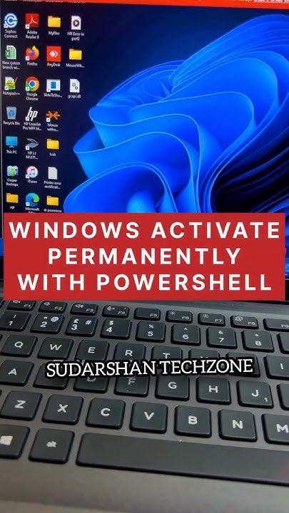 Windows activate permanently with powershell. - YouTube