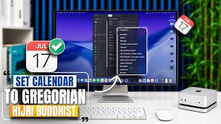 How to Set Calendar to Gregorian Hijri Buddhist on Mac mini M1 M2 M3 M4