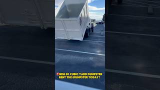 New 20 Cubic Yard Dumpster Rental in Las Vegas Nevada #dumpsterrental