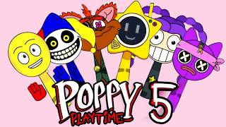 Incredibox Sprunki Oc Poppy Playtime 5 Phase 1 To Phase 2 The Prototype, Giblet, Glowby, The Player