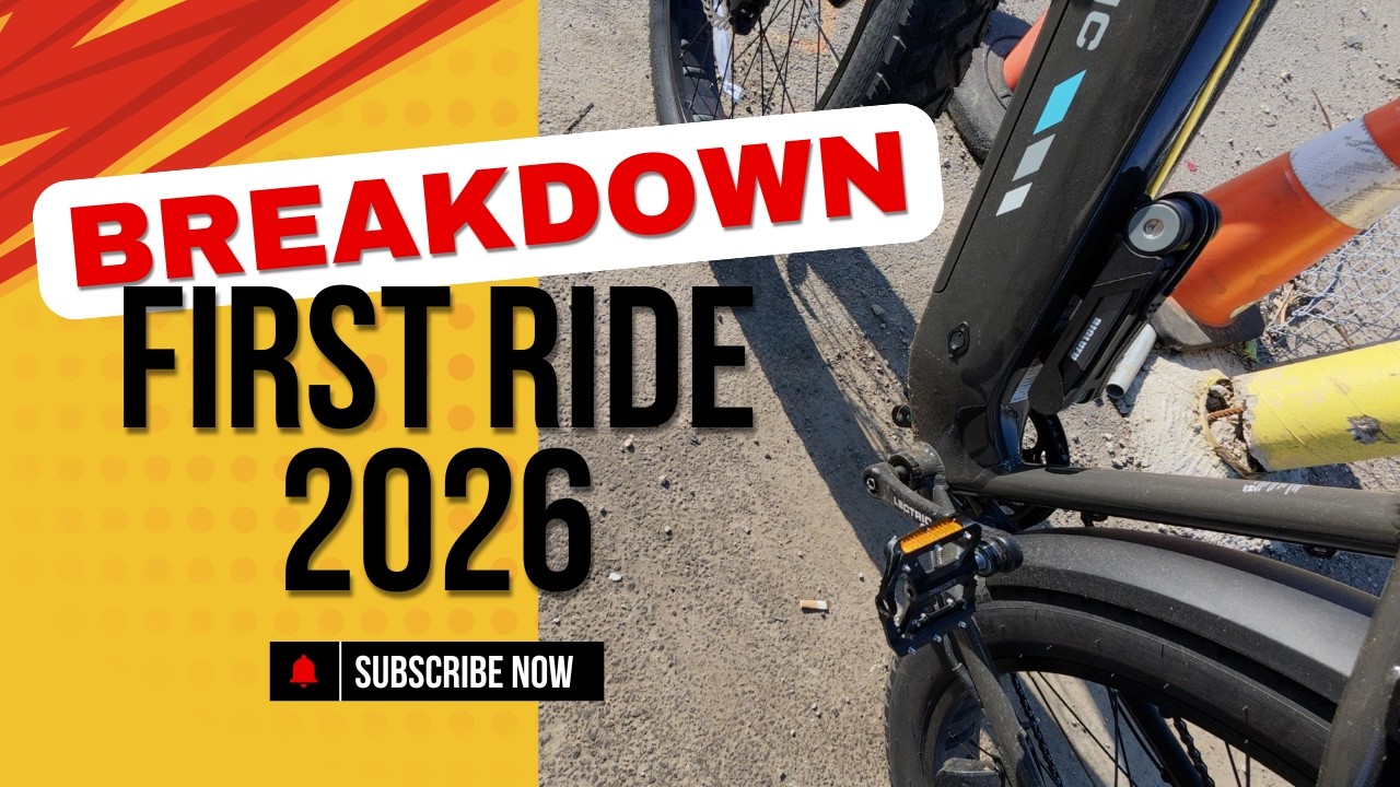 First ride 2026! Breakdown on roadside...new camera mount - YouTube
