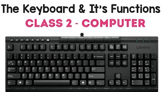 The Keyboard & it's functions ( CBSE Grade I & II )