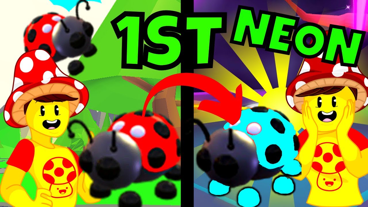 Making the FIRST REAL NEON LADYBUG in the Adopt Me Farm Shop Update – Adopt Me Update 2021