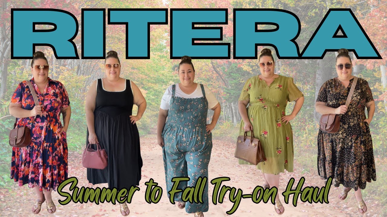 Plus Size Ritera Haul | Summer to Fall Fashion Try-On for Curvy Girls