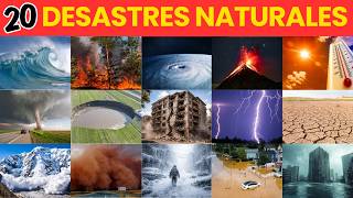 20 Desastres Naturales para Niños | Terremotos, Tsunamis, Volcanes y Más | Video Educativo