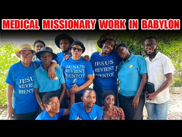 Medical Missionary Work Continues In Haiti. Sunday Churches Receive Healing Thru Mobile Clinics