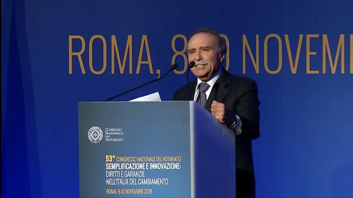 Il Saluto del Presidente della Cassa Nazionale del...