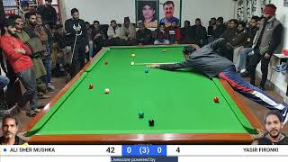 Ali Mushka Vs Yasir Fironki - 7 Star Snooker Club screenshot 4