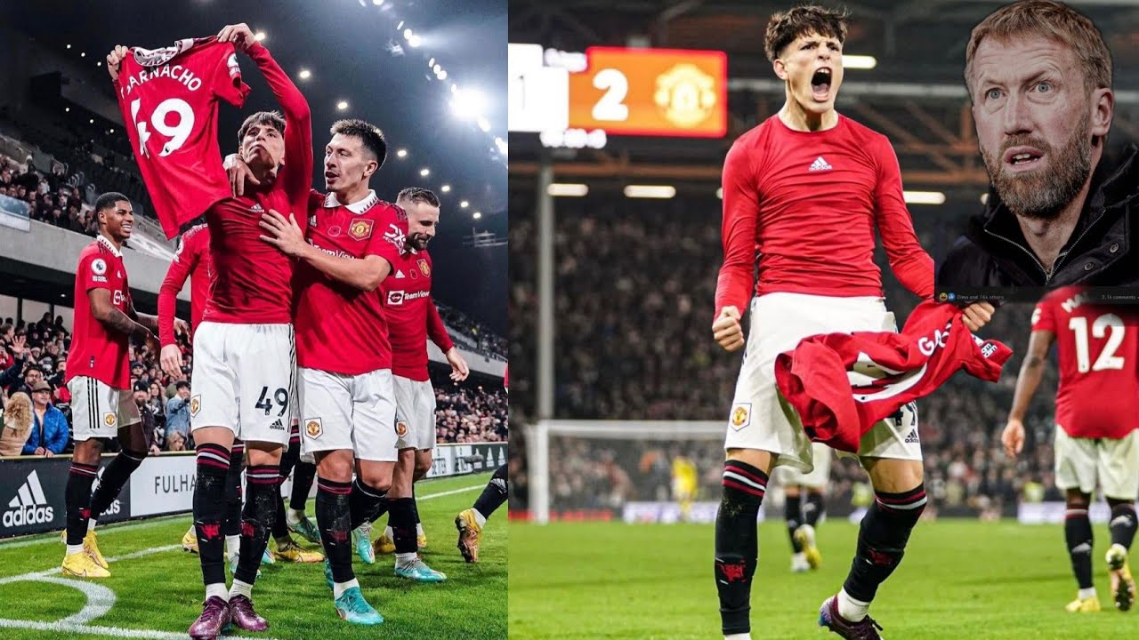 Alejandro Granacho super Sub performance vs Fulham - YouTube