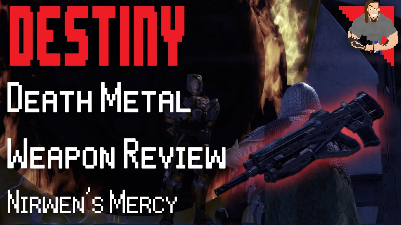 DESTINY - Death Metal Weapon Review - Nirwen's Mercy Iron Banner Pulse Rifle