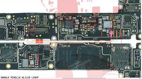 GOOGLE PIXEL 4XL LCD Light No Grapice Problem Hardware Solution