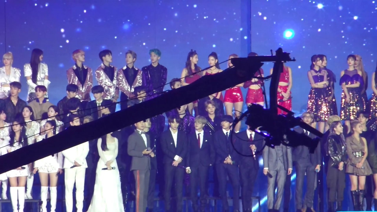 191227 KBS 가요대축제 엔딩 방탄소년단