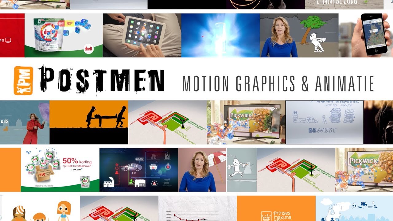 Postmen Animatie Reel - YouTube