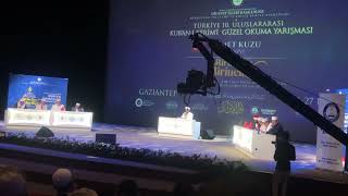 Ahmet Kuzu’nun Gaziantep Dünya 1.Leri Yarışmasındaki Tilaveti