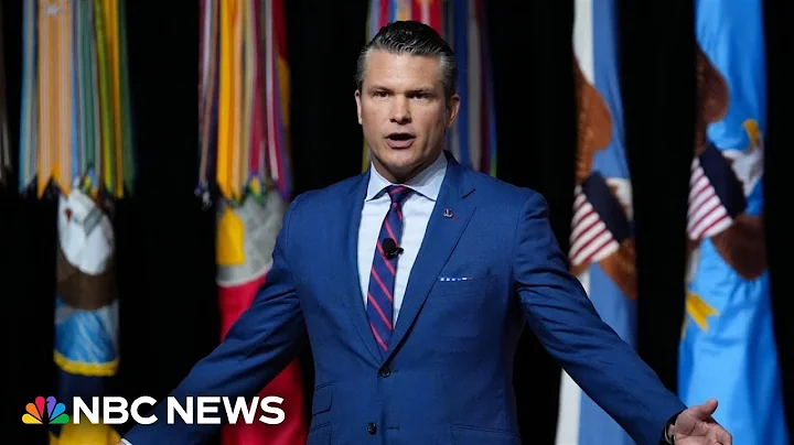 Defense Secretary Pete Hegseth rails against 'fat generals' and calls for physical fitness standards