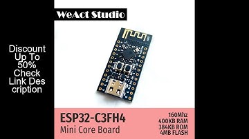 WeAct ESP32 ESP-32 ESP32C3 ESP32-C3FH4 Development Board Wireless WiFi Bluetooth-compatible Module M