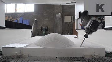 cnc router 1325 4 axis work on foam