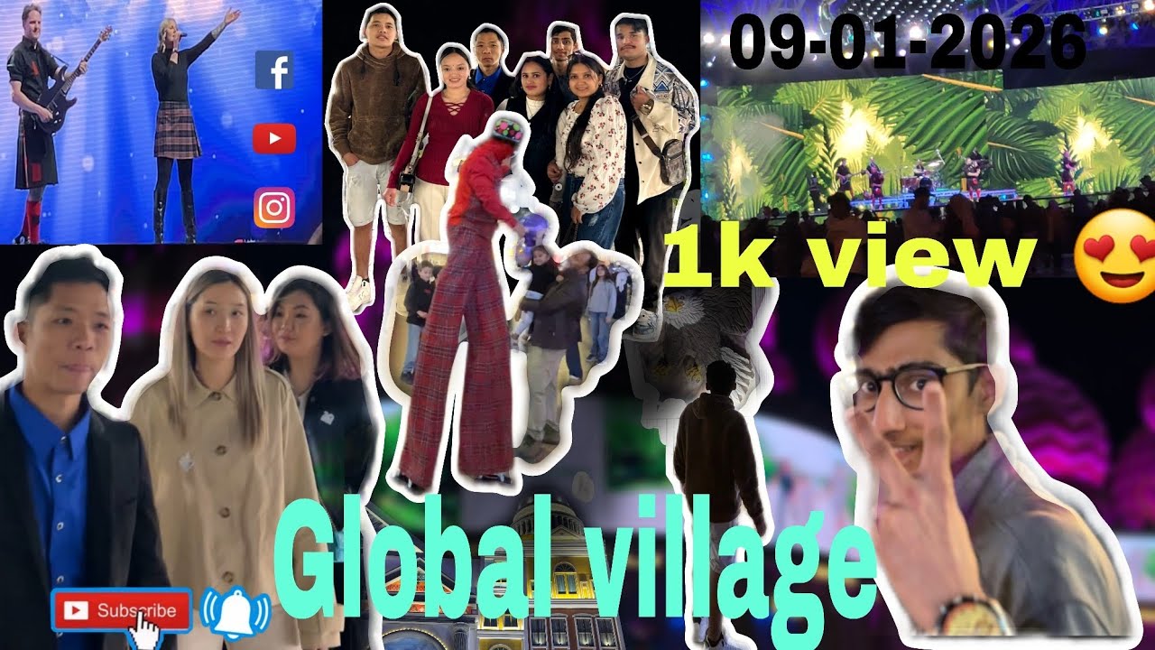 Visiting Global Village today  amazing place and beautiful people.🥰 share and subscribe #########