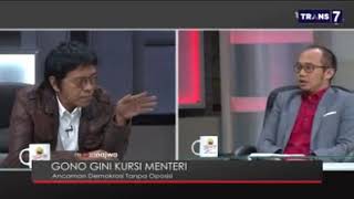 Debat lucu Adian Napitupulu  Prabowo 'Pembantu Presiden'  Arief Poyuono 'Abdi Negara'