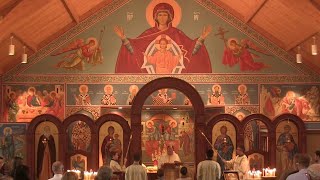 Paschal service at St.Mark Orthodox Church (OCA)
