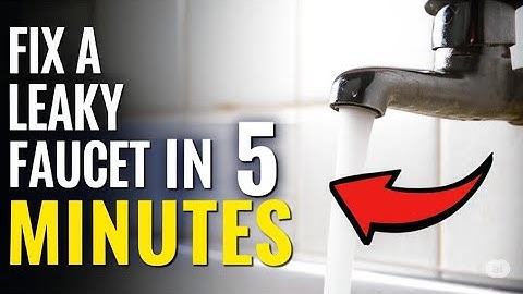 How to Fix a Leaky Faucet in 5 Minutes No Plumber Needed