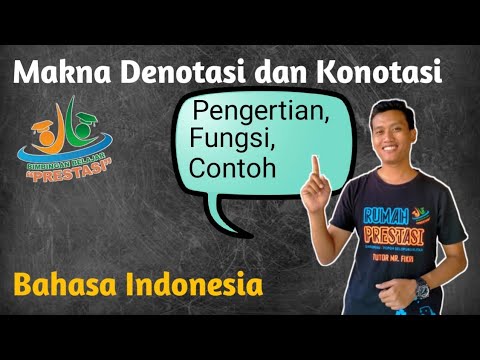 Video: Perbedaan Antara Konotasi Dan Denotasi