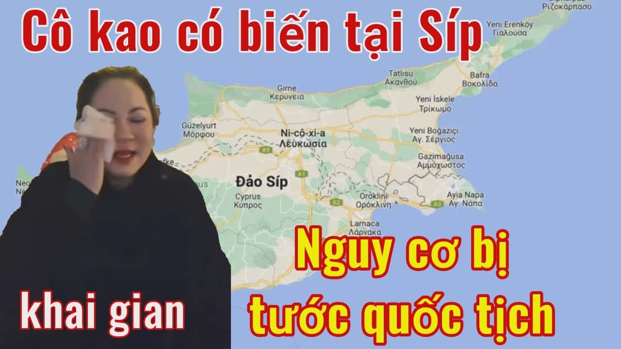 Chị Hai lưu vong có bi3n61 ở Síp - Nguy cơ bị tước quốc tịch