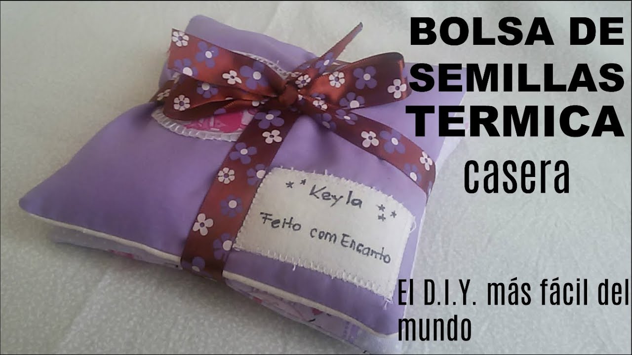 D.I.Y.: BOLSA TERMICA DE SEMILLAS