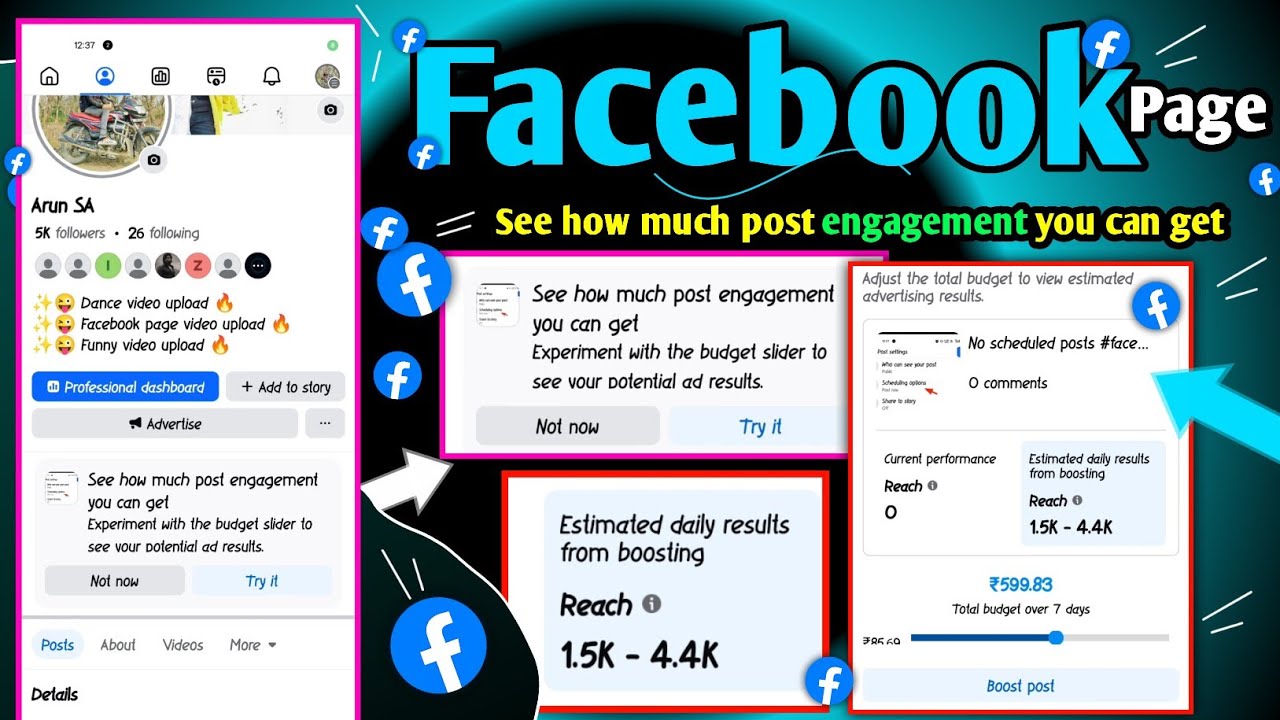 See how much post engagement you can get facebook | how to get post engagement on facebook