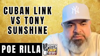 Poe Rilla Talks Cuban Link Vs Tony Sunshine Beef [Part 13]