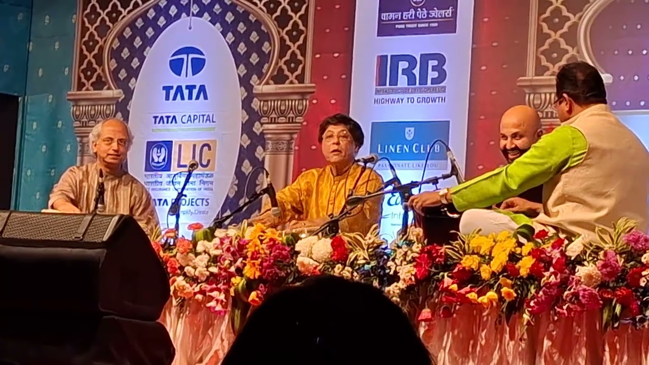 Pt.Anindo Chatterji, Pt. Yogesh Samsi&Shri Anuvrat Chatterji live program Rhidayesh Festival Mumbai 