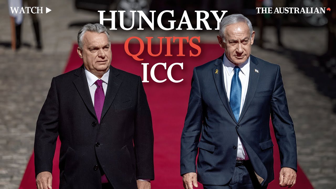 Orban welcomes Netanyahu as Hungary announces withdrawal from ICC