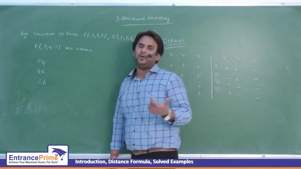 Introduction to Three Dimensional Geometry : XI Maths for JEE | Harsh ...