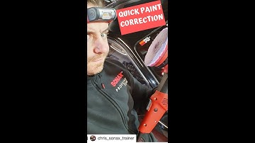 SONAX Paint correction using Dual Action on fd RX7 wing