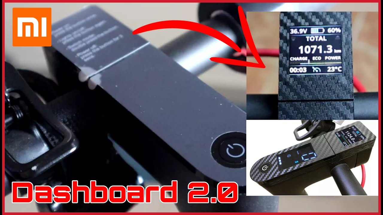 Original Dashboard für Xiaomi Scooter PRO2 (DE Version für zwei