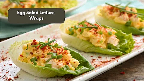 Egg Salad Lettuce Wraps | Low-Carb & Delicious!