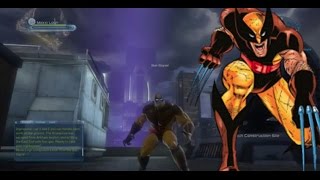 DCUO: Create the Perfect 80s Wolverine Brown Tan Costume Masked / Unmasked